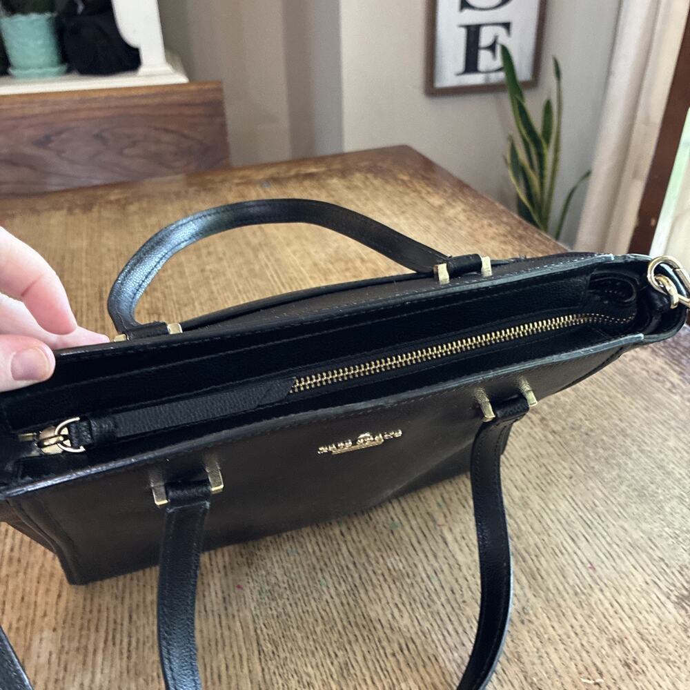 Kate Spade New York Satchel Crossbody And Wallet Set Black Gold Classic - Picture 15 of 16